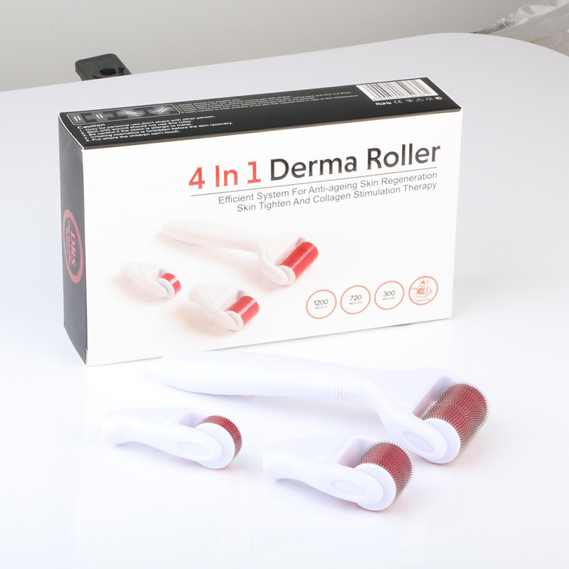 4 in 1 micro needle derma roller system skin care BM41