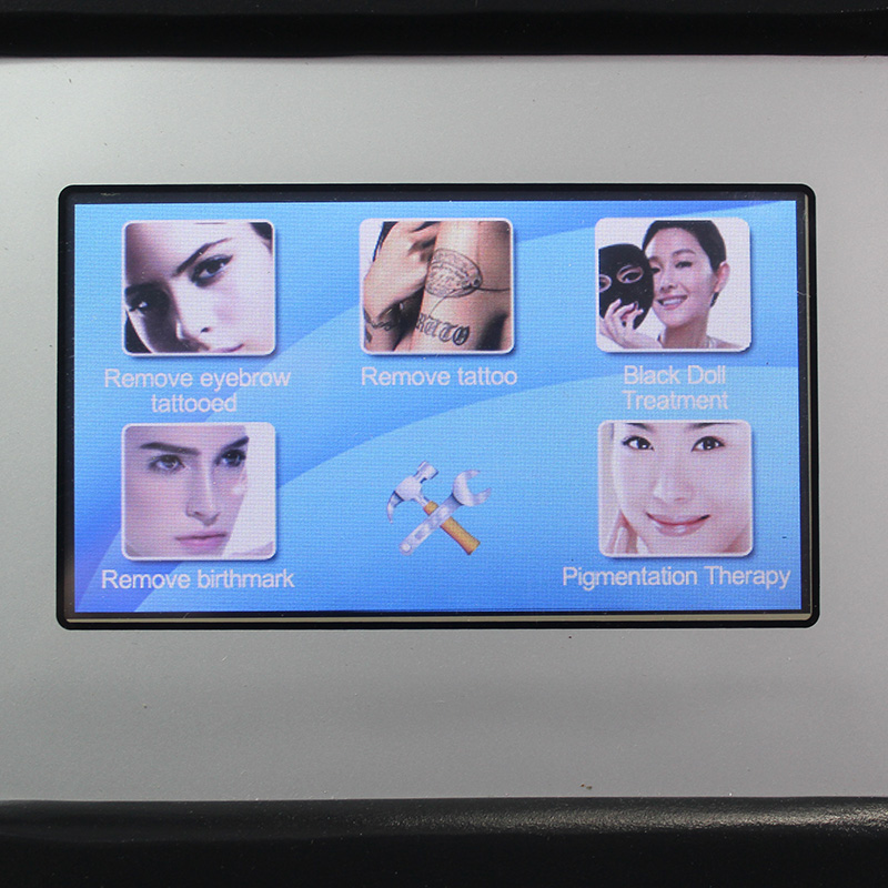 High quality laser q switch tattoo removal machine